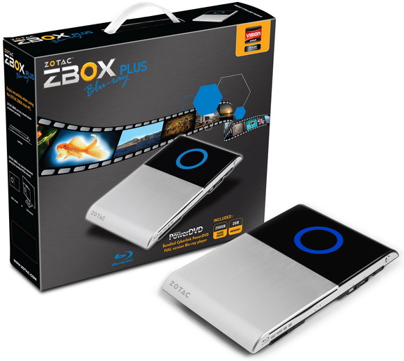 PC / ZOTAC ZBOX Blu-ray AD03: мини-ПК на платформе AMD E-350 APU (03.08.2011)